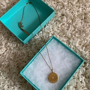 Michael Kors gold color necklace.